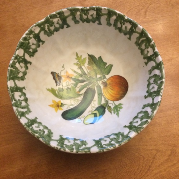 Vintage Garantito Per Alimenti  Squash Veg Bowl - Picture 2 of 3
